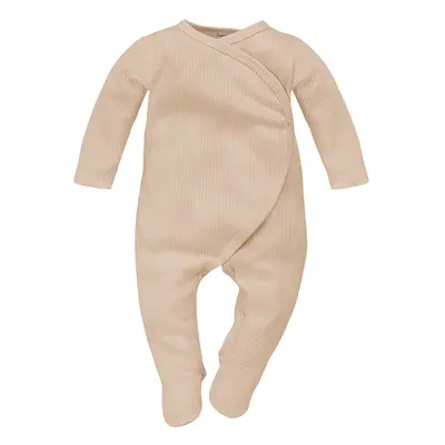 Pinokio Kids's Lovely Day Beige Wrapped Overall