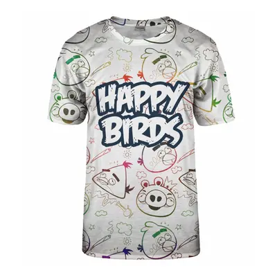 Keserédes Paris Unisex Happy Birds póló Tsh Bsp300