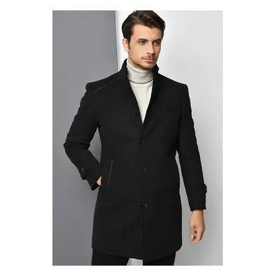 PLT8391 DEWBERRY MEN'S COAT-BLACK