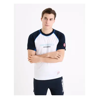 Celio Marvel Track Shirt - Captain America - Men's