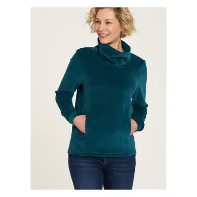 Kerosene Velvet Sweatshirt with Tranquillo Collar - Women