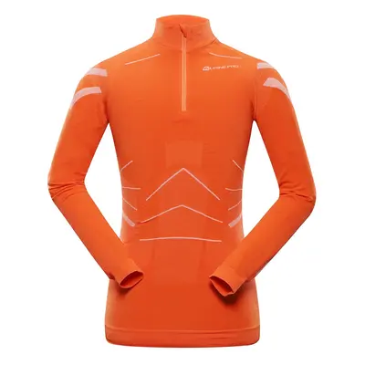 Men's quick-drying underwear - ALPINE PRO LUBIN spicy orange T-shirt