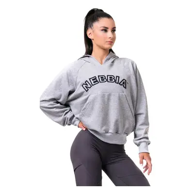 Women's sweatshirt Nebbia Hero Iconic hoodie light grey