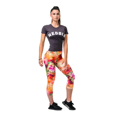 Women's T-shirt Nebbia Hero marron