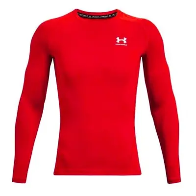 Men's T-shirt Under Armour HG Armour Comp LS-RED