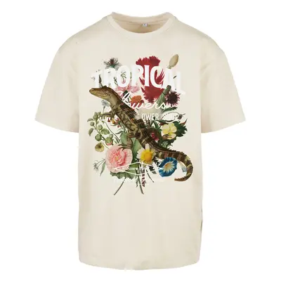 Tropical Oversize Sand Tee