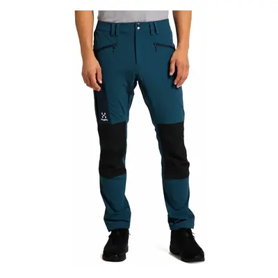 Men's trousers Haglöfs Rugged slim Dark ocean/True black