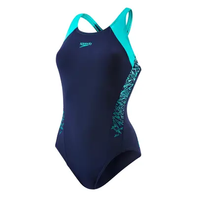 Speedo Boom Splice Racerback Swimsuit