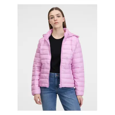 Orsay Women's Pink Quilted Jacket - Women