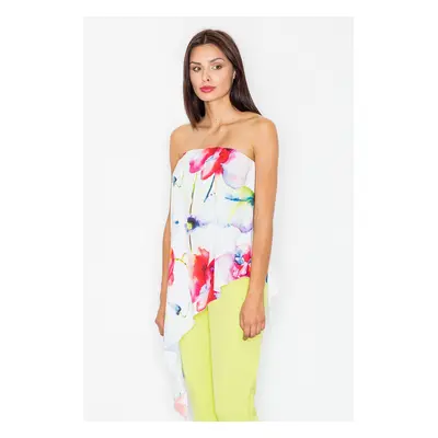 Figl női jumpsuit M500 Lime-minta