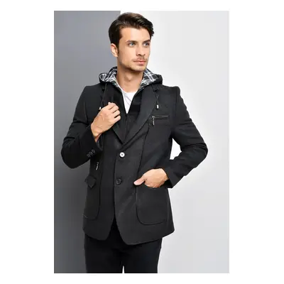 K7540 DEWBERRY MEN'S COAT-ANTHRACITE