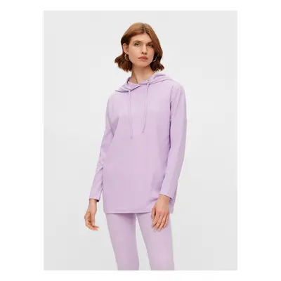 Light Purple Hoodie Pieces Ribbi - Women