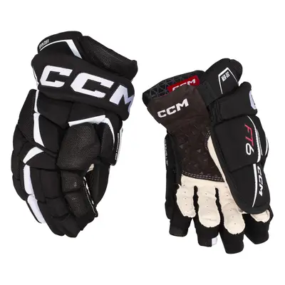 Ice Hockey Gloves CCM JetSpeed FT6 Black/White Inch