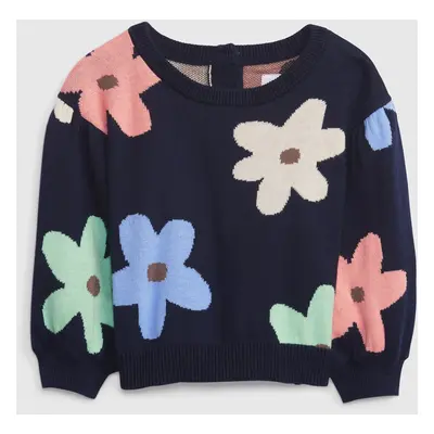 GAP Baby sweater with flowers - Girls