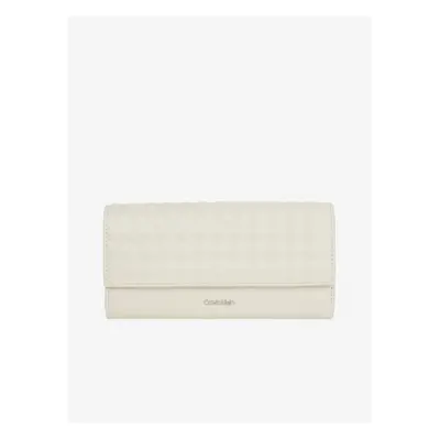 Cream women's wallet Calvin Klein - Women's