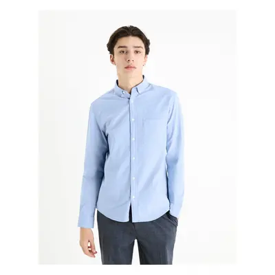 Celio Oxford Shirt regular Daxford - Mens