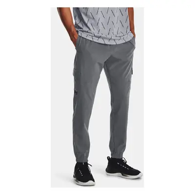 Under Armour Sport Pants UA Stretch Woven Cargo Pants-GRY - Men