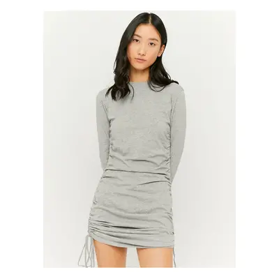 Light Grey Sheath Minidress with Drawstring On Hips TALLY WEiJL - Ladies