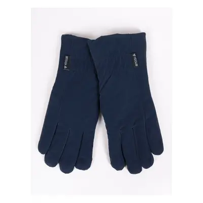 Yoclub Man's Men's Gloves RES-0111F-195C Navy Blue