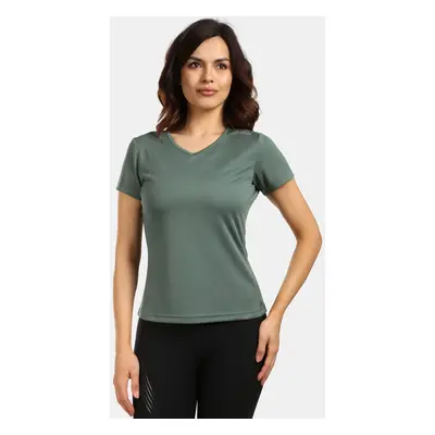 Women's functional T-shirt Kilpi DIMA-W Khaki