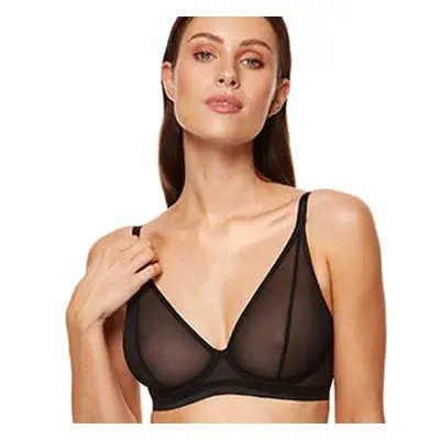 Gorteks Lara mesh soft bra black