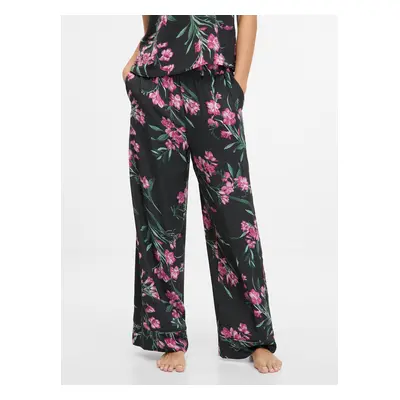 Black women's satin pajama pants ORSAY - Women's