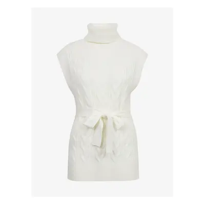 Orsay Cream Womens Sweater Vest - Women