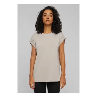 Women's T-shirt Modal Extended Shoulder - beige