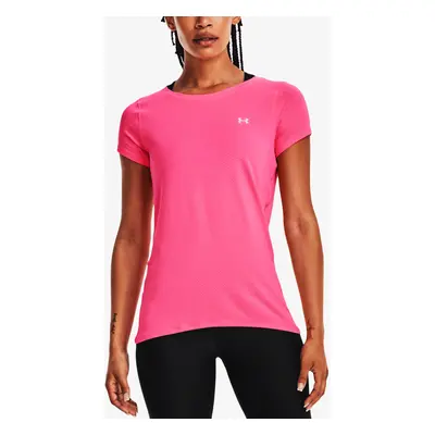 Women's T-shirt Under Armour HeatGear SS-PNK