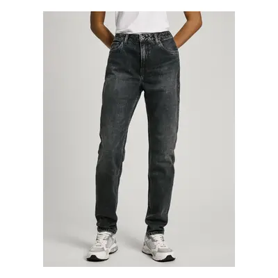 Black Women's Straight Fit Pepe Jeans - Women