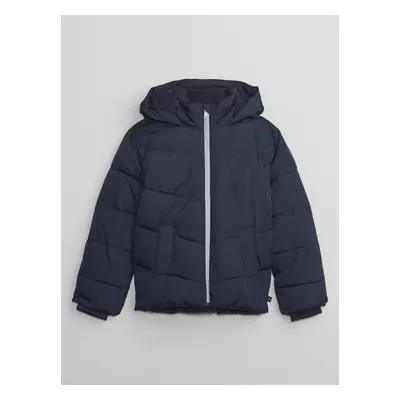 GAP Kids Quilted Jacket Hooded - Girls