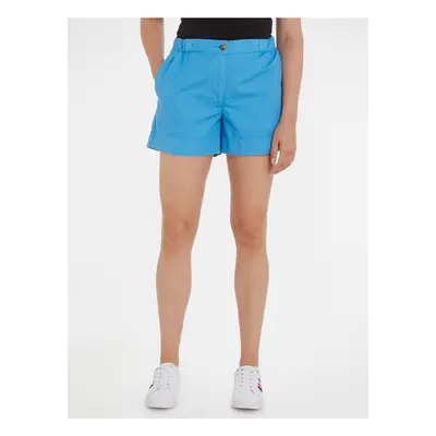 1985 Tommy Hilfiger Blue Shorts Co Pull On Short - Women