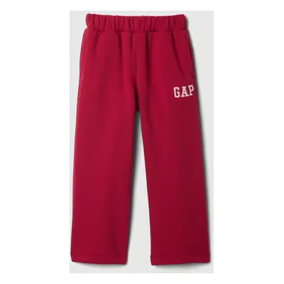 GAP Baby wide sweatpants with logo - Girls