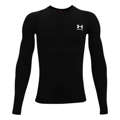 Boys' T-shirt Under Armour HeatGear LS Black