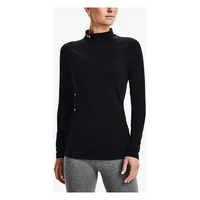 Under Armour ColdGear Authentics Mockneck-BLK women's T-shirt