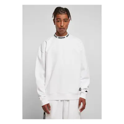 Starter Jaquard Rib Crewneck White