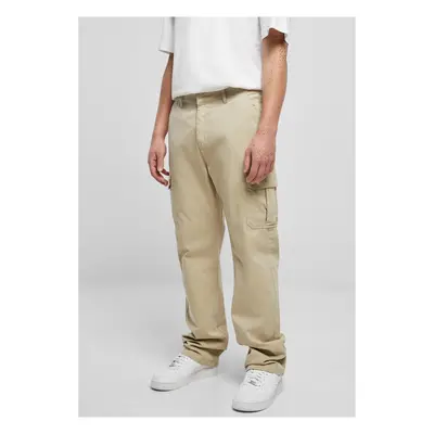 Straight Leg Cargo Pants Sand