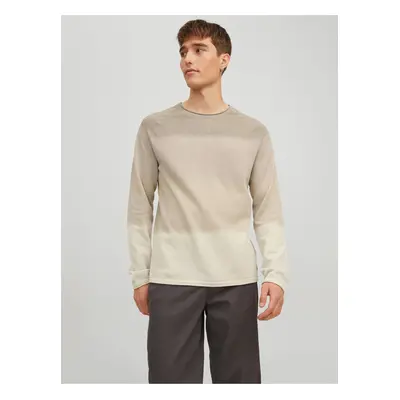 Beige Men's Sweater Jack & Jones Hill - Men