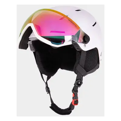 Children's ski helmet with 4F goggles