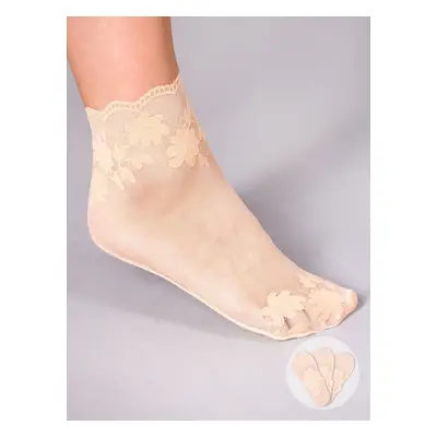 Yoclub Woman's Women's Lace Socks 3-Pack