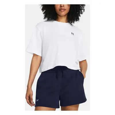 Under Armour Women's T-Shirt UA W BOXY CROP LOGO SS - Ladies