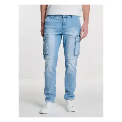 Big Star Man's Tapered Trousers Denim Denim-217