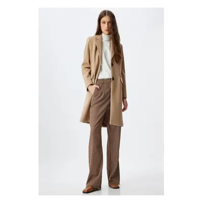 Koton Beige Women's Coat