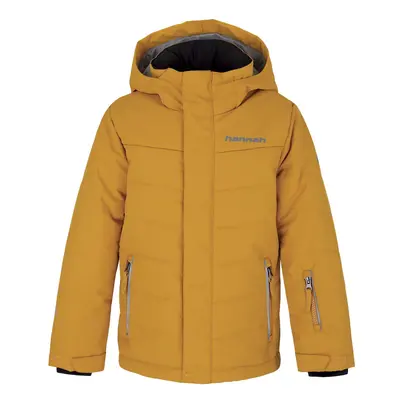 Boys' winter jacket Hannah KINAM JR II golden yellow