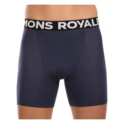 Men's boxers Mons Royale merino blue