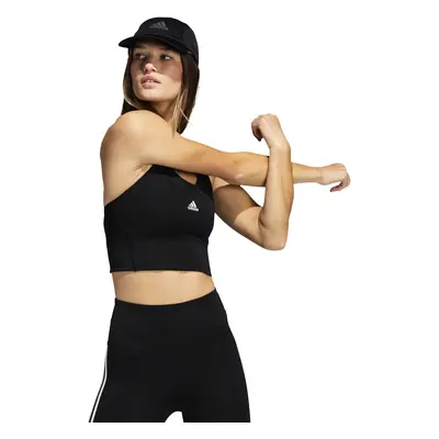 Women's adidas Running Medium-Support Pocket Bra Black