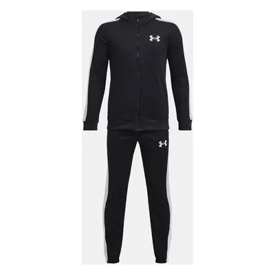 Under Armour UA Kit Knit Hooded Track Suit-BLK - Guys