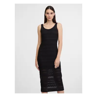 Orsay Black Women's Midi Dress - Women's