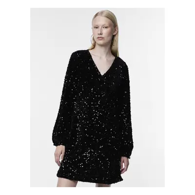 Black Women's Sequin Dress Pieces Kam - Women's