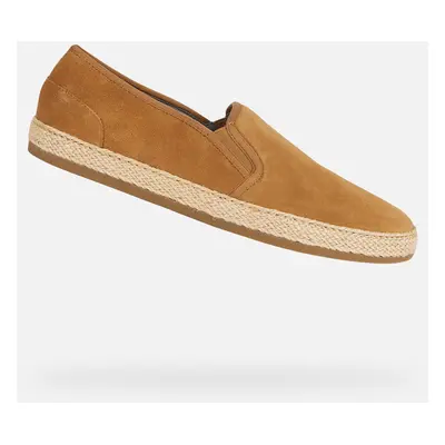 Light brown men's sneakers Geox Pantelleria - Men's